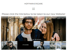 Tablet Screenshot of hoffmaneyecare.com